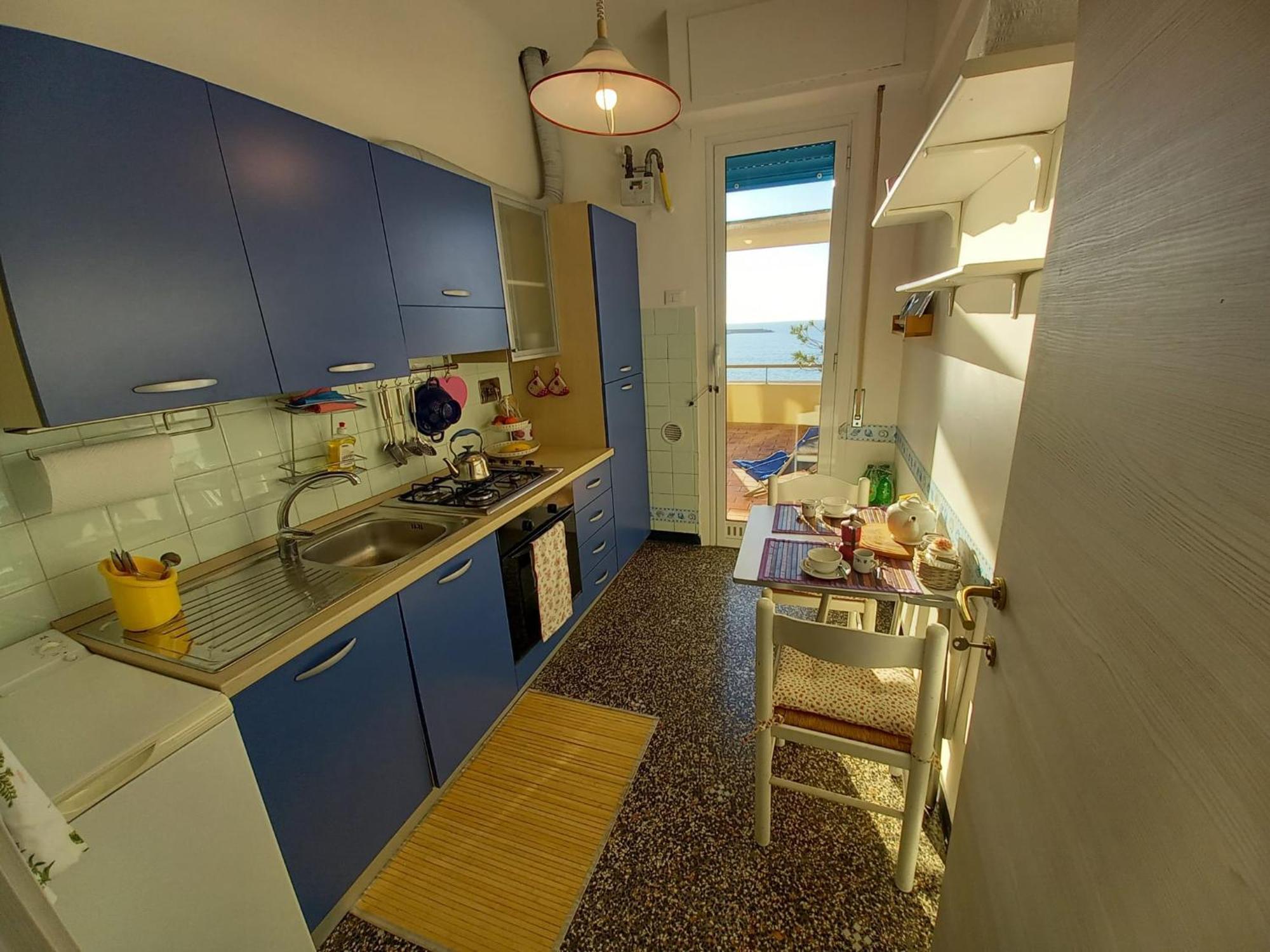Attico Vista Mare Sestri Levante Exteriör bild